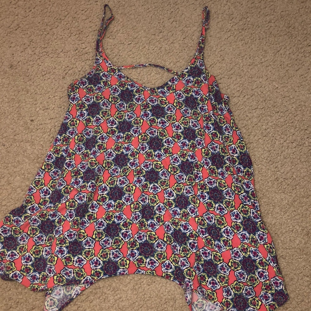 kaleidoscope floral tank